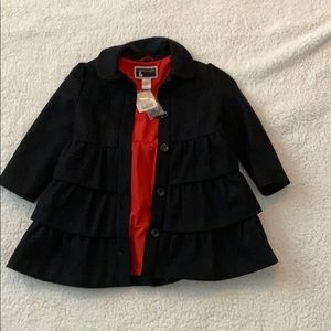 Janie and Jack girls dress coat